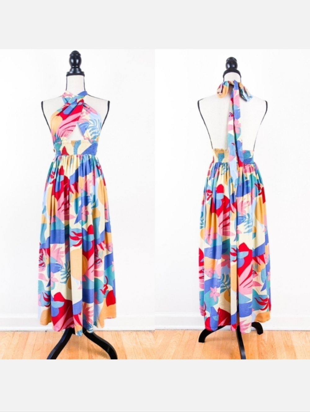🦋LAST🦋 NWT Bali ELF Glowing Hera Infinity Dress, Havana, Size XL